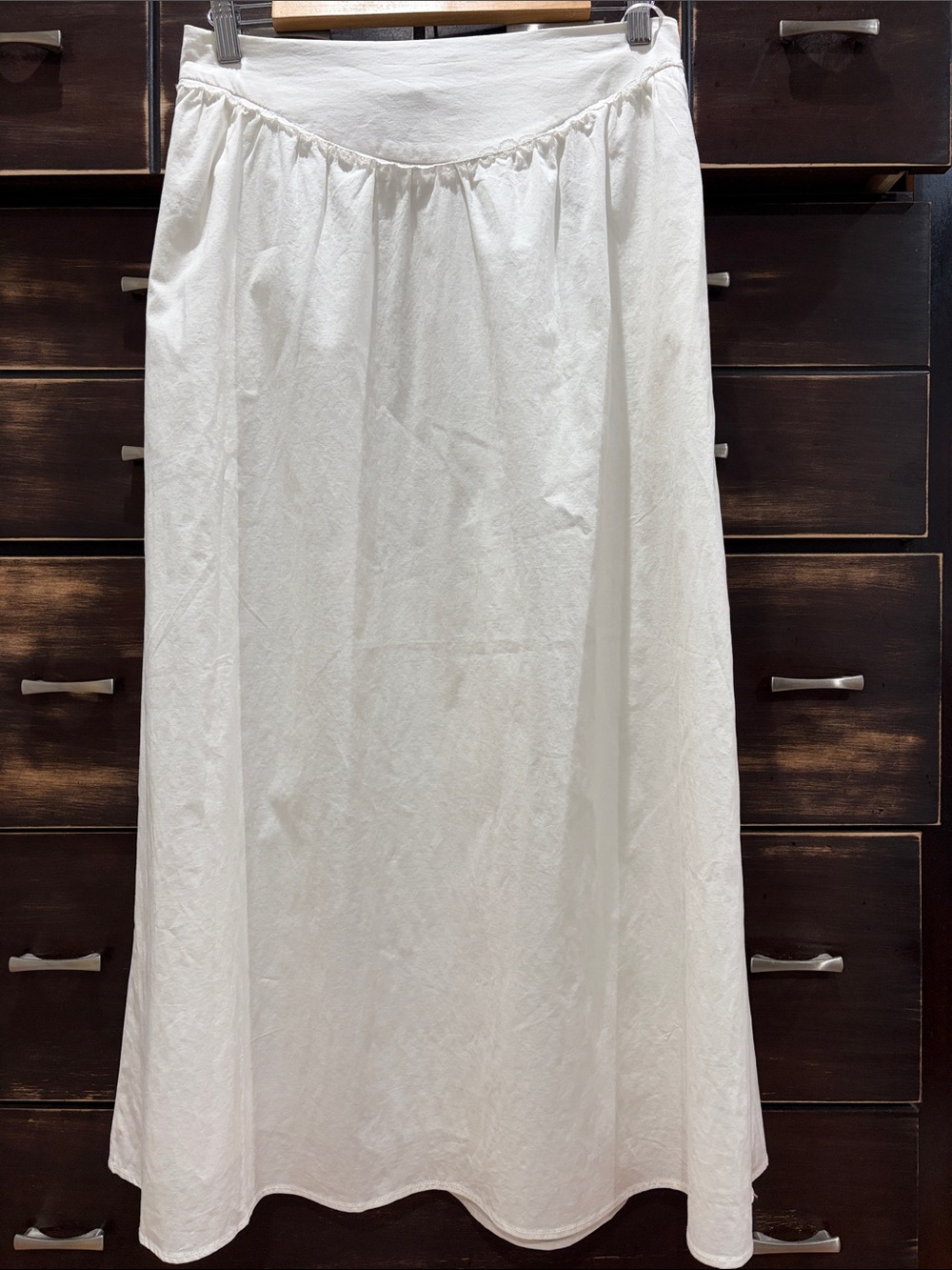 Joie Women's old white A-Line Skirt - Classic Lightweight Style/ Size Medium